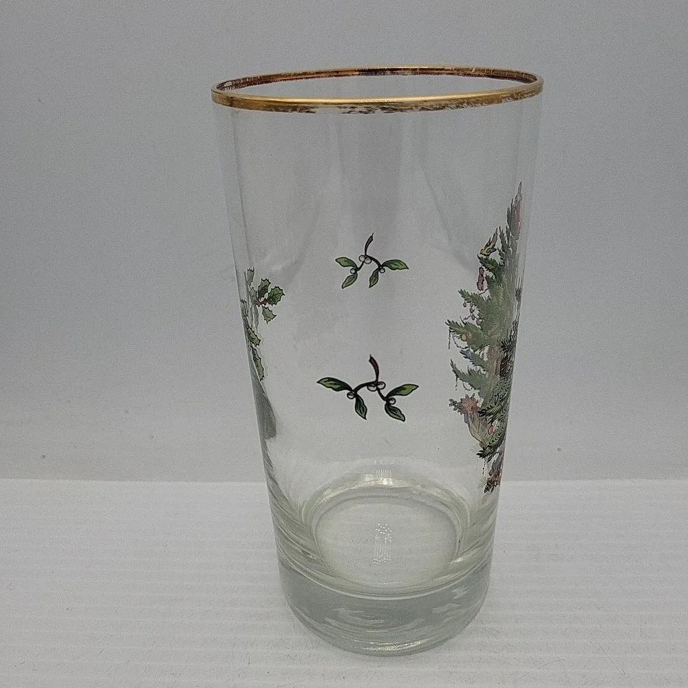Spode‎ Christmas Tree Glass Highball